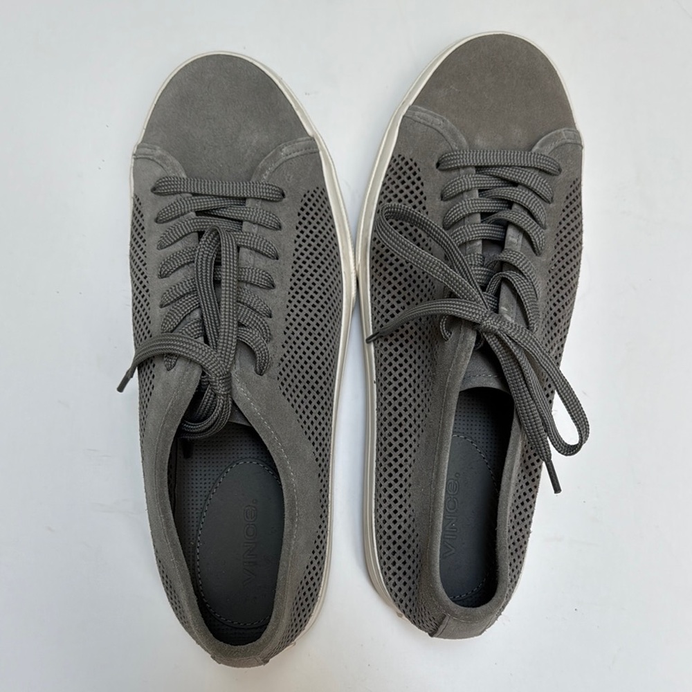 Vince Gray Sneakers Minimalist Design